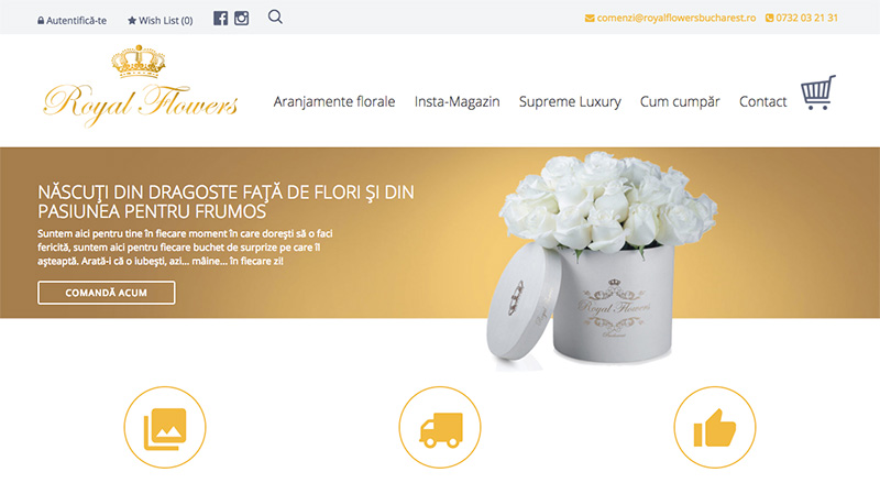 Royal Flowers Bucharest – O lansare de succes marca Baboon. Vanzari de peste 15,000 Lei in prima zi!