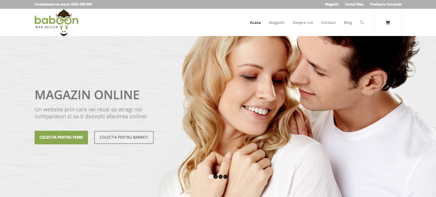 Aspectul Header-ului | Coperta siteului