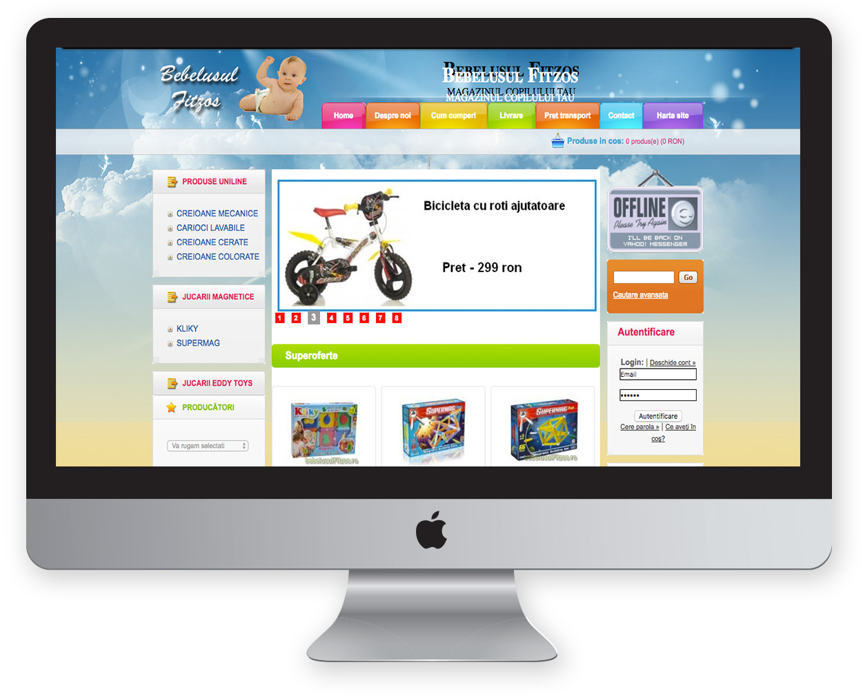 Before & After: Bebelușul Fitzos