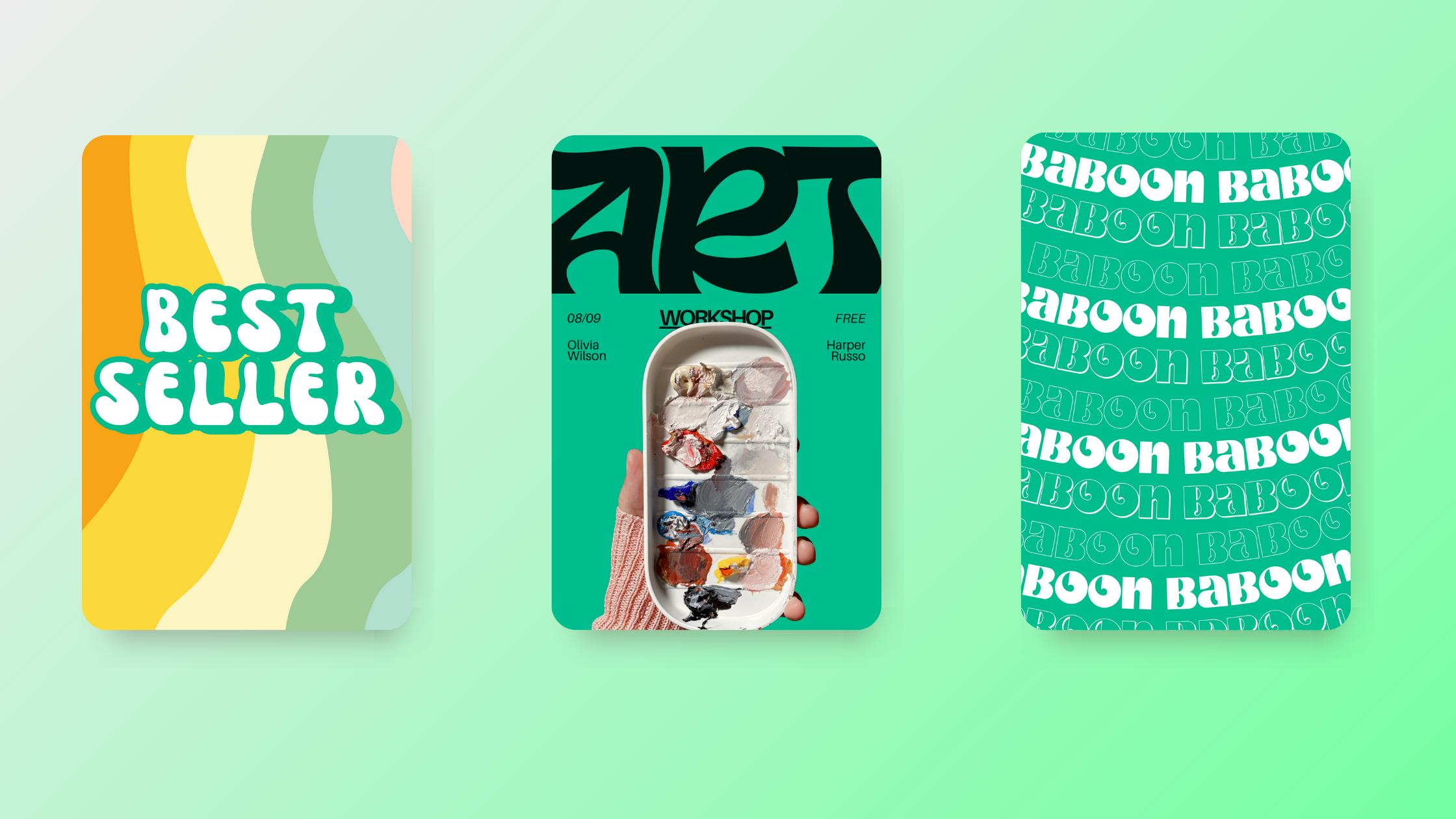 fonturi 2024 - bubble writing si fonturi funky