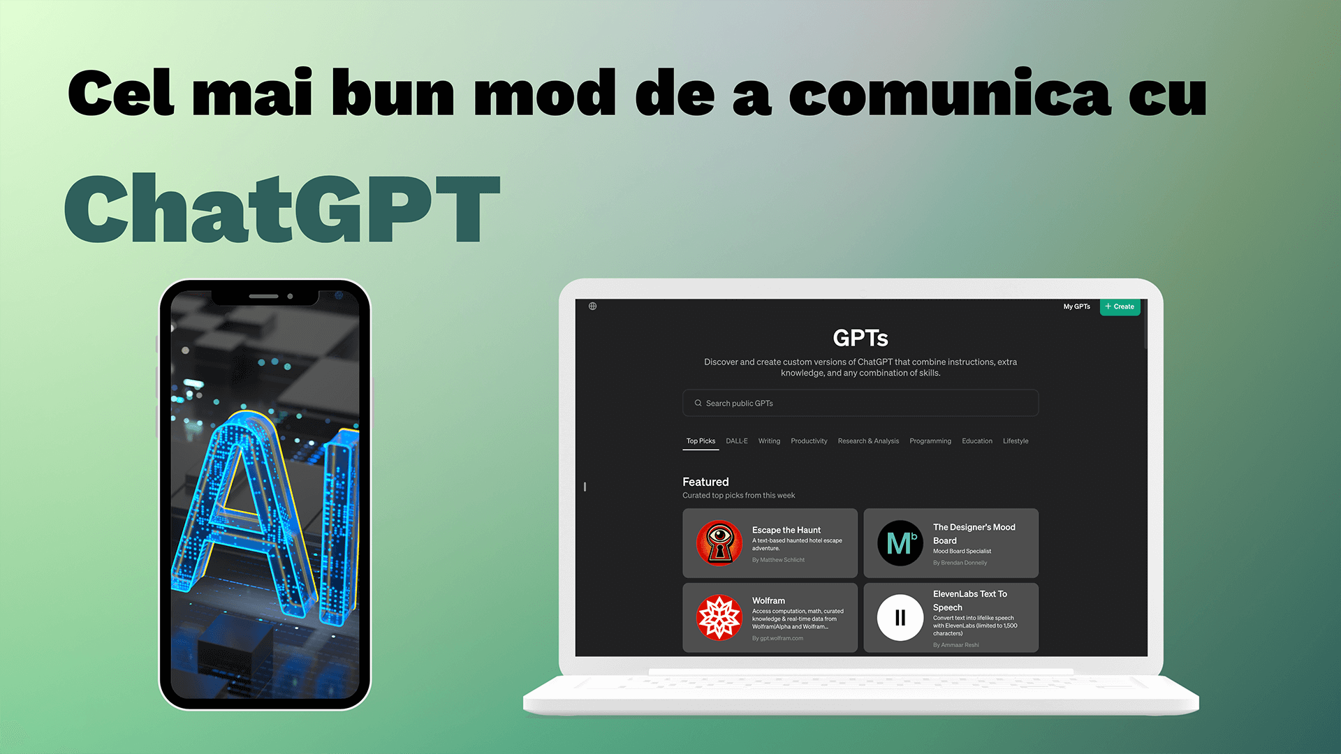 Comunică cu ChatGPT. Exemple de prompt-uri