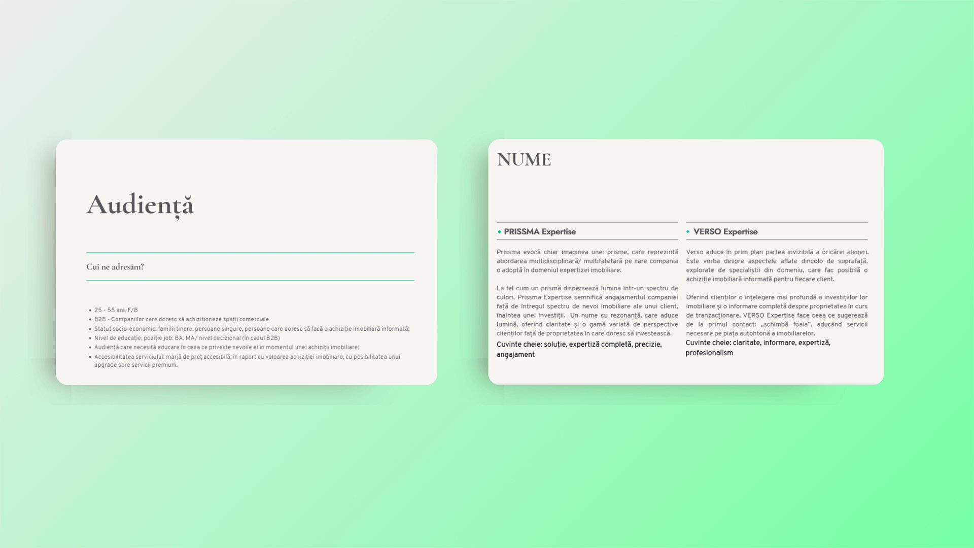 Verso Expetise: De la branding la o experiență online completă